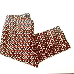 ZARA SAFARI PANTS  Y2K TROUSER MULTICOLORED SIZE M